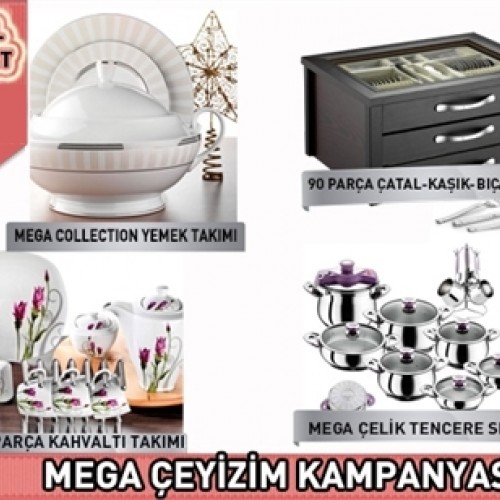 Schafer 238 Parça Mega Çeyizim Kampanyası