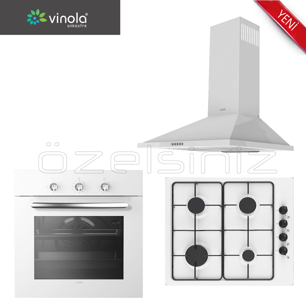 Vinola Beyaz Ankastre Set B1